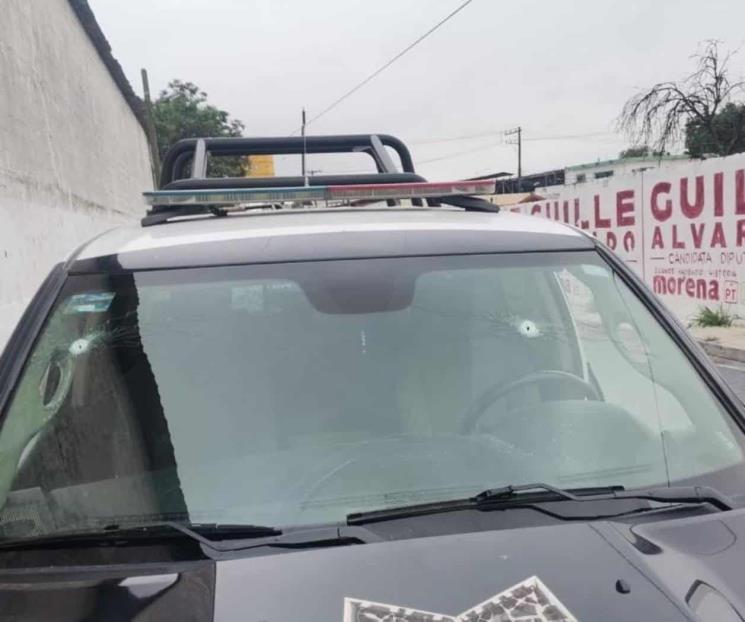Detienen a dos por disparar a policías de Apodaca en operativo