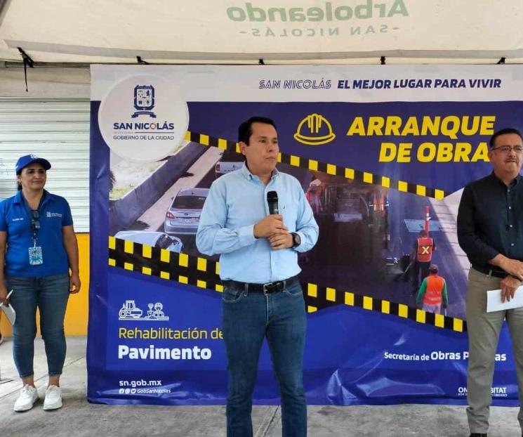 Arranca San Nicolás paquete de obras