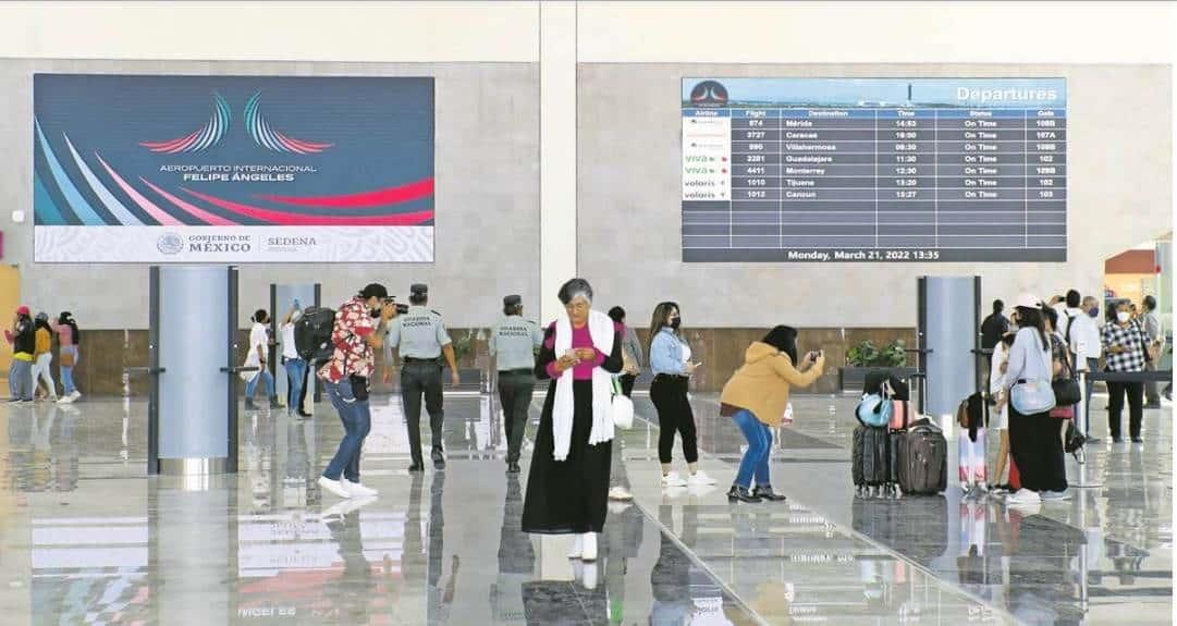 Aeropuertos metropolitanos transporta a 21.4 millones