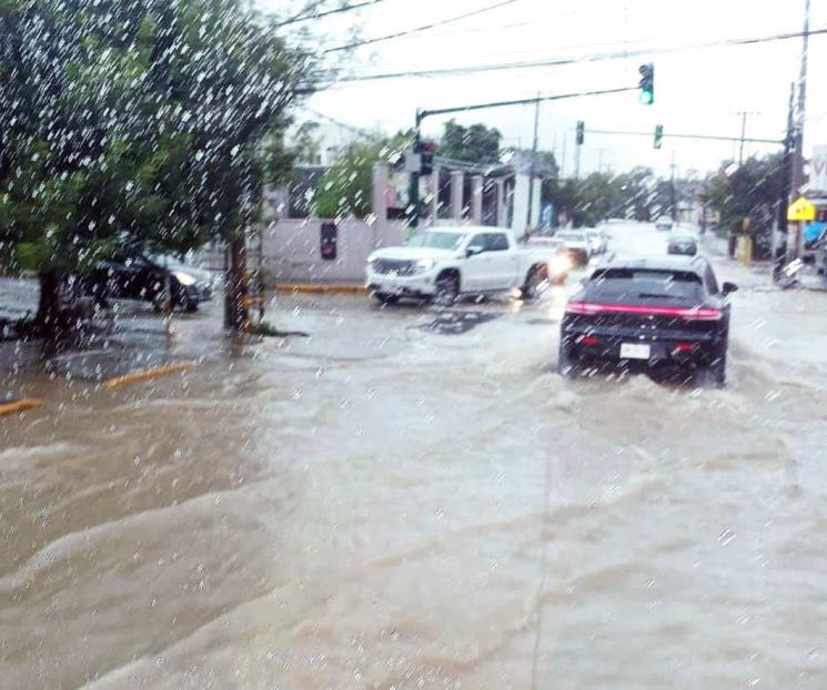 Queda ZM al borde del colapso con unas horas de lluvia