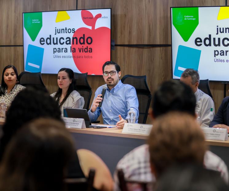 Repartirá Santiago 11 mil paquetes de útiles escolares