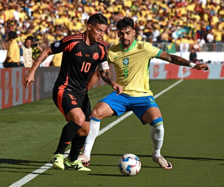 Colombia y Brasil empatan, avanzan en la Copa América