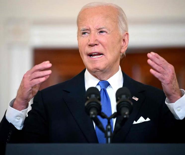 Nadie está por encima de la ley: Biden