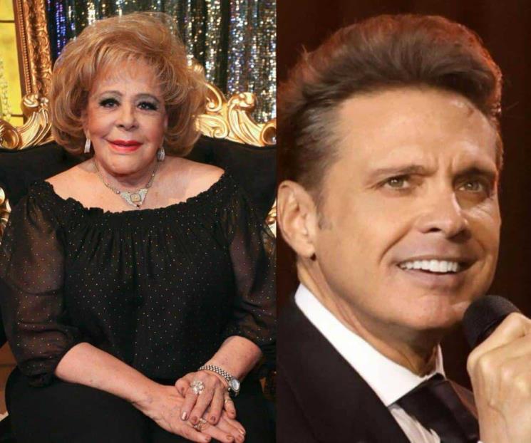 Silvia Pinal quiere que Luis Miguel cante en su funeral