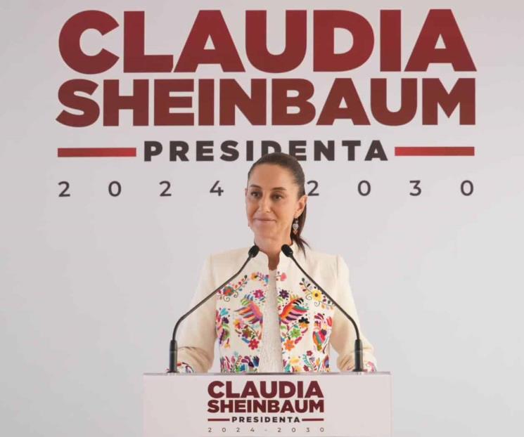Claudia Sheinbaum envía reforma para la no reelección de senadores