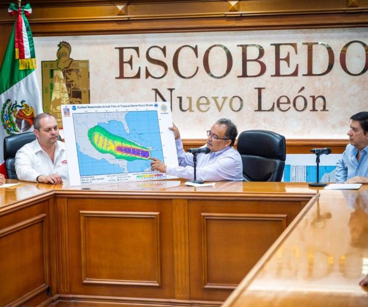 Está Escobedo en alerta ante fuertes lluvias