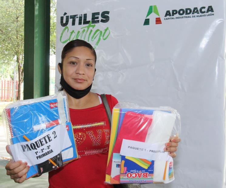 Abre Apodaca convocatoria para ‘Útiles Contigo’