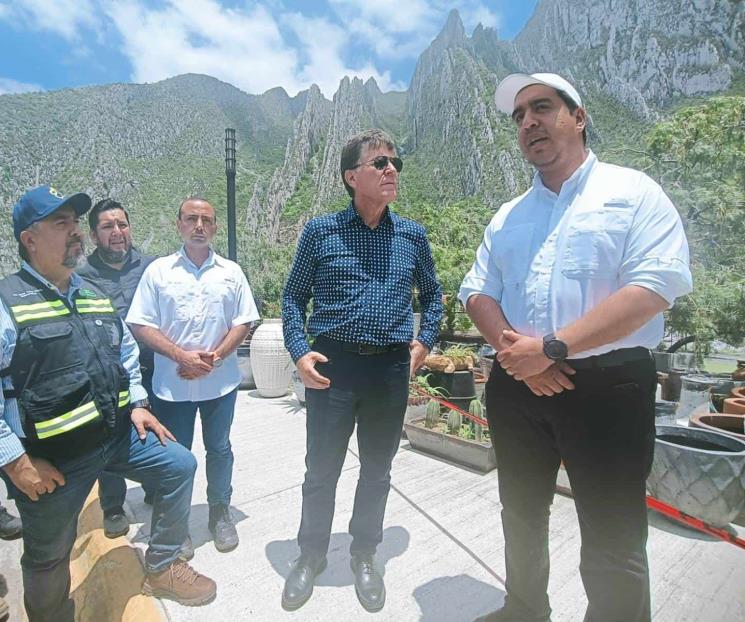 Anuncia Nava que se restableció servicio de luz en hogares de SC