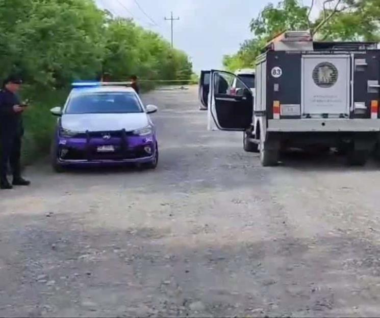Localizan cadáver de hombre en brecha Cadereyta