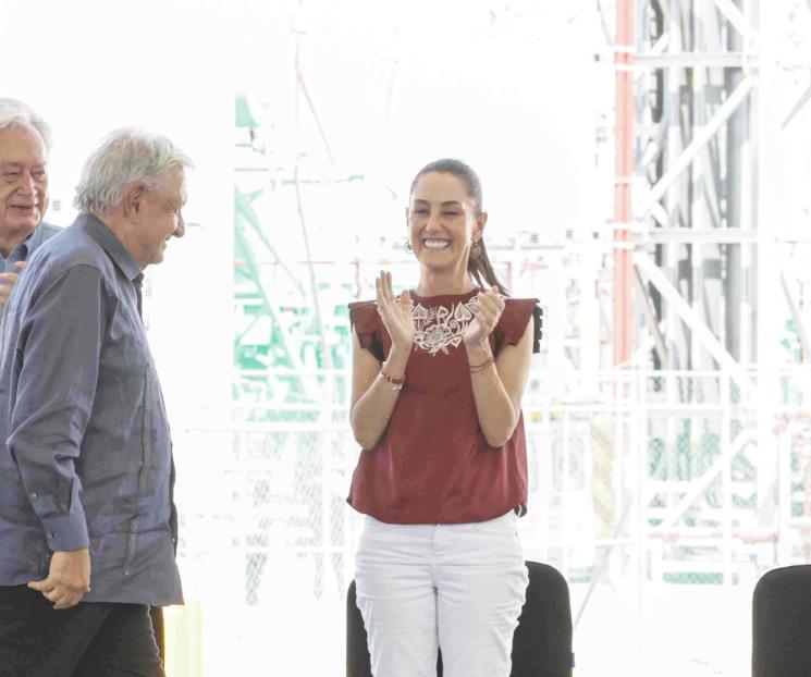 Se compromete Claudia a continuar el rescate de CFE