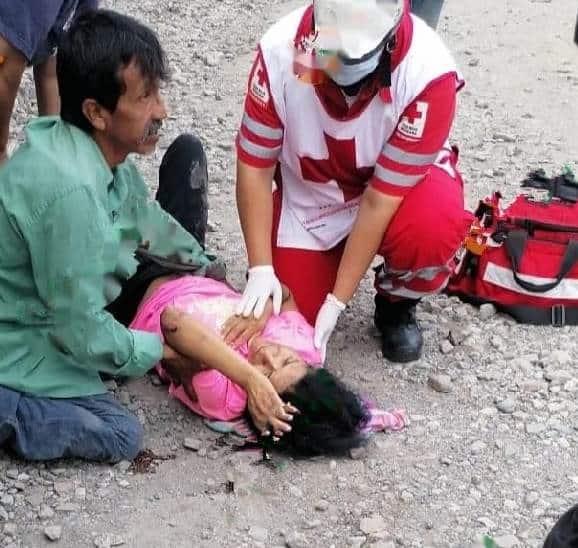 Arrolla tren a mujer en Montemorelos Arrolla tren a mujer en Montemorelos