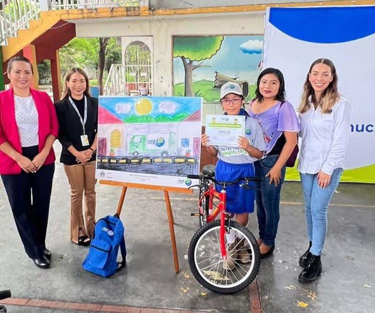 Generan conciencia ambiental en la niñez