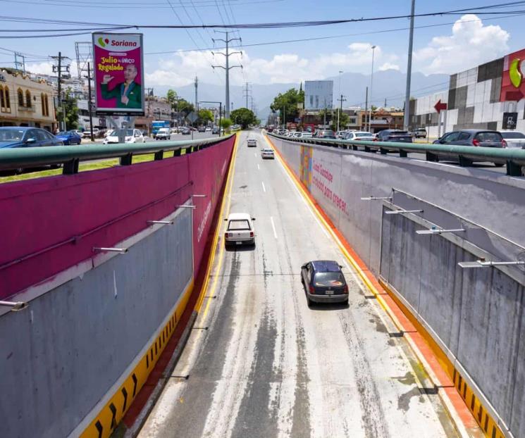 Reabren paso deprimido en Eloy Cavazos