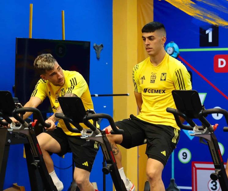 Tigres entrenó este domingo ya pensando en el Atlas Tigres entrenó este domingo ya pensando en el Atlas
