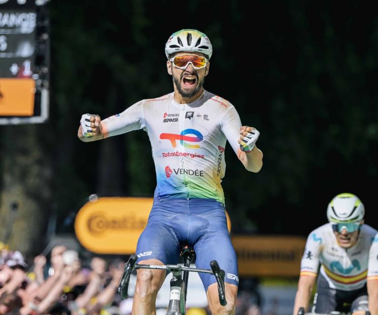 Gana Turgis la etapa número nueve del Tour de Francia
