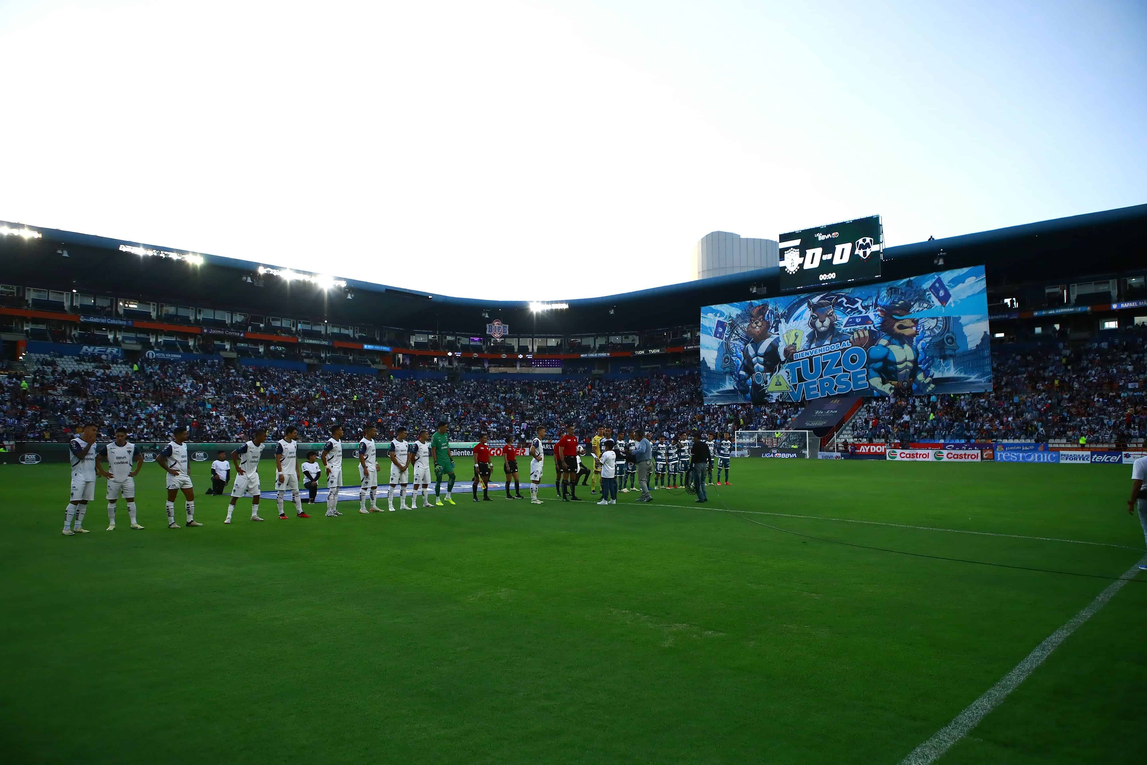 Estadio Hidalgo.