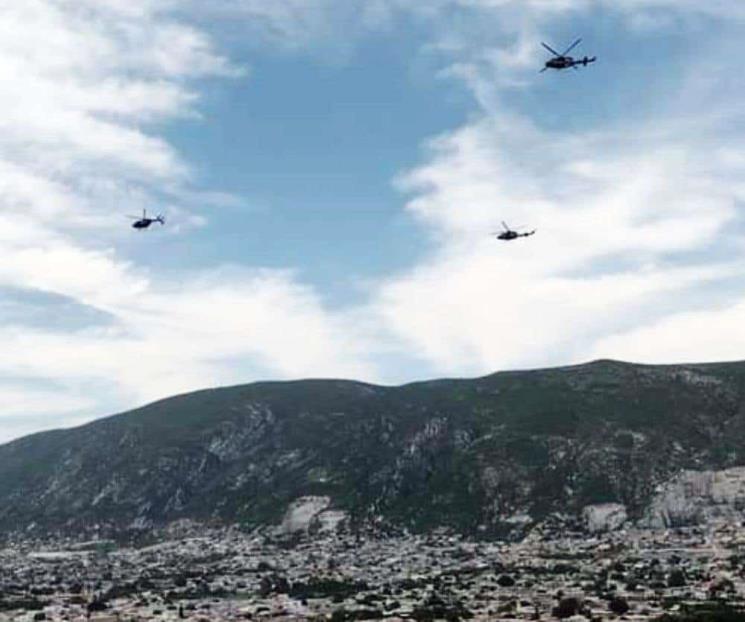 Sorprende FC con vigilancia aérea en la zona metropolitana