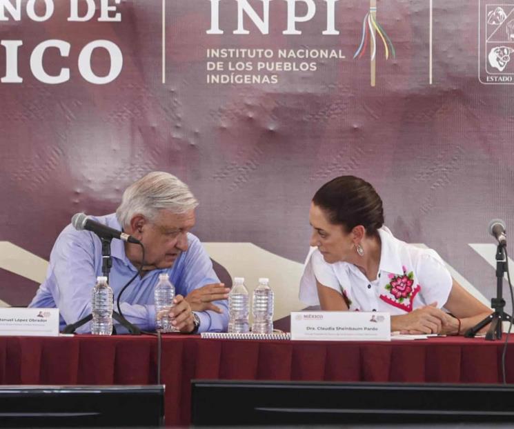 Claudia tiene mucha experiencia en todo, pero más en energía: AMLO