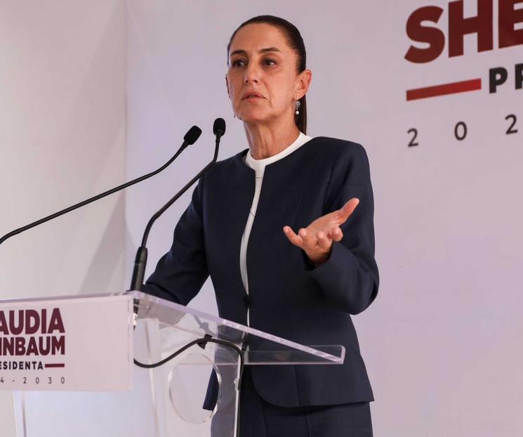 Sheinbaum presentará hasta septiembre secretarios de Defensa y Marin