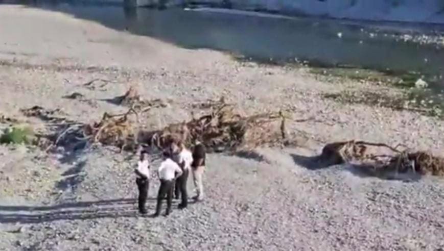 Con golpes en diferentes partes del cuerpo, fue encontrada una joven en el lecho del Río Santa Catarina, ayer en la Colonia Los Pinos, municipio de San Pedro.