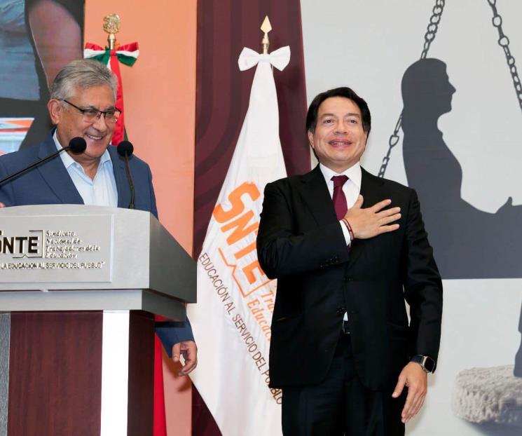 Dan maestros bienvenida a futuro titular de la SE Dan maestros bienvenida a futuro titular de la SE