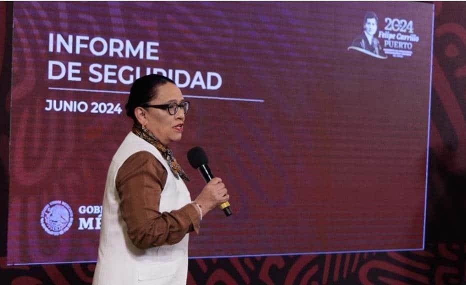 Reconoce ante AMLO aumento en víctimas de homicidio doloso