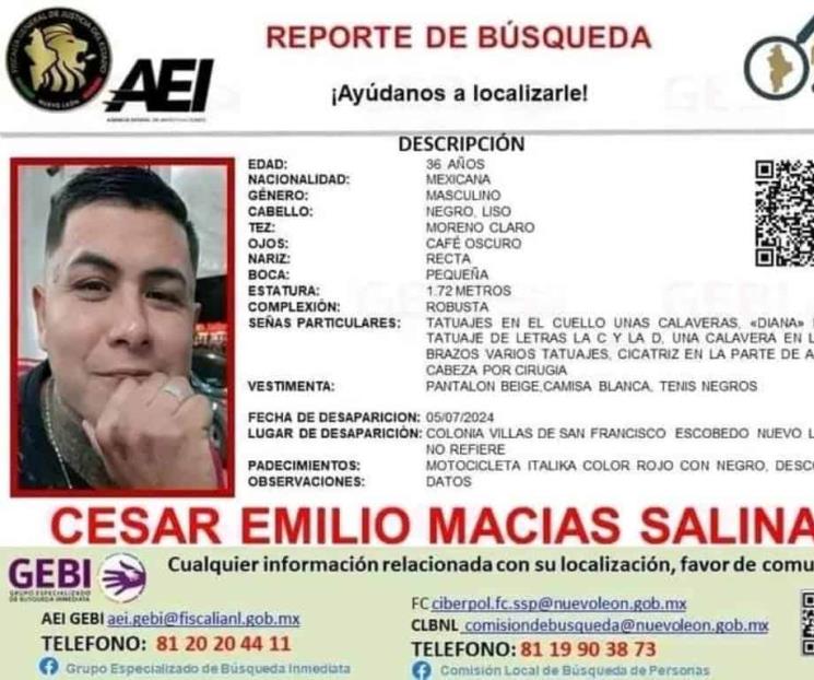 Desaparece repartidor y su moto