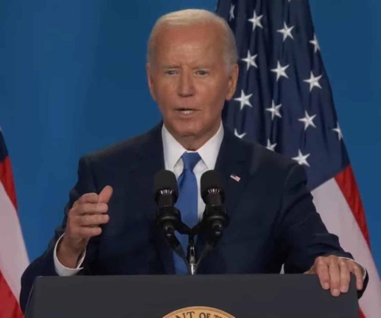 Biden se confunde y llama Putin a Zelensky y Trump a Kamala Harris