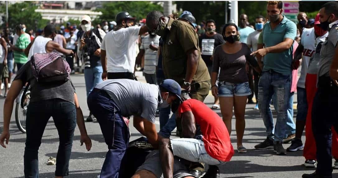 Cuba desata el miedo e impide recordar tercer aniversario del 11-J Cuba desata el miedo e impide recordar tercer aniversario del 11-J