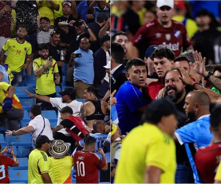 Darwin Núñez de Uruguay se agarra a golpes con fans de la Selección Darwin Núñez de Uruguay se agarra a golpes con fans de la Selección