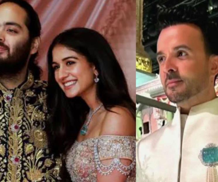 Añade Luis Fonsi su ritmo latino a boda de millonarios en la India Añade Luis Fonsi su ritmo latino a boda de millonarios en la India