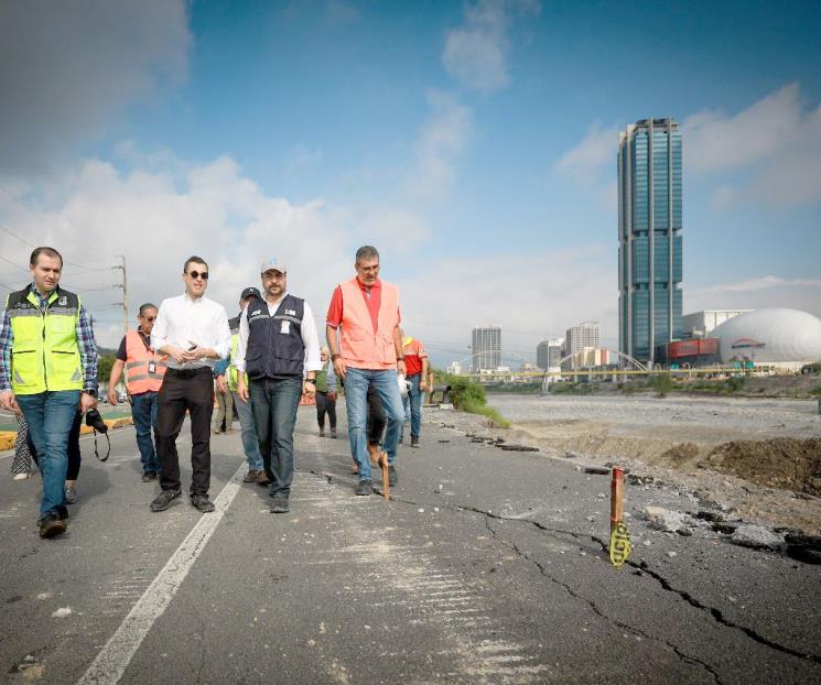 Reabrirán el lunes un primer carril exprés de Morones Prieto