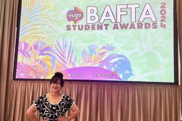 Triunfa María Conchita Díaz en los BAFTA con ´La Soledad´