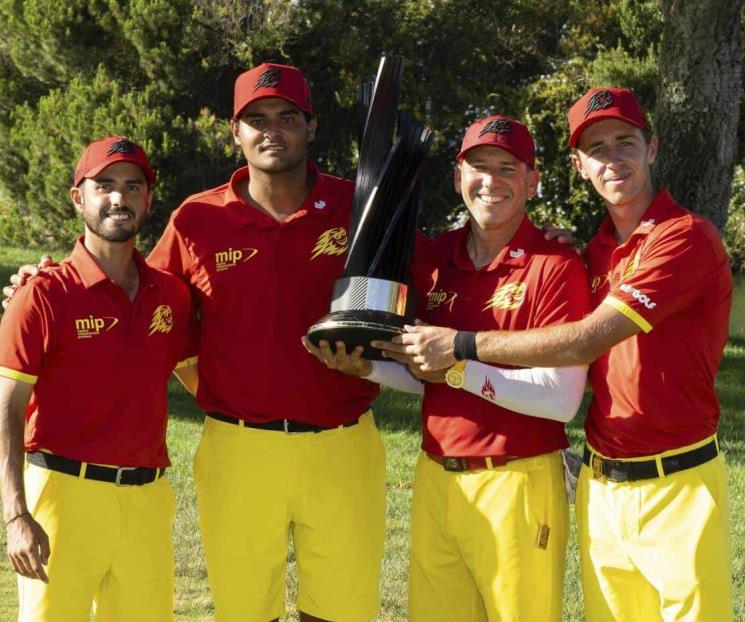 Abraham Ancer y su equipo ganan en Torneo de Andalucía