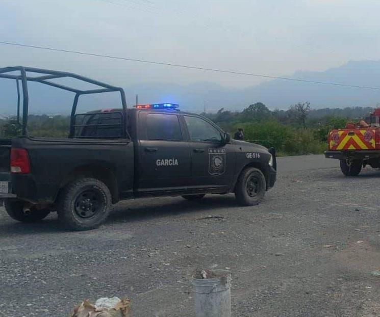 Tiran a un ejecutado en García