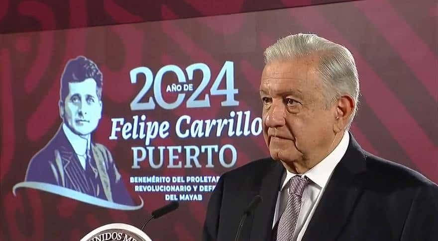La extorsión es como una asignatura pendiente: AMLO