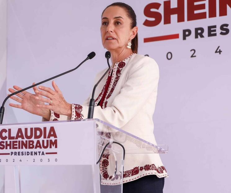 Sheinbaum, consciente que se debe mantener política de desarrollo