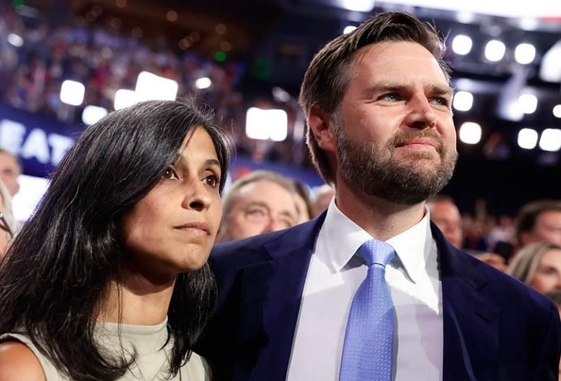 Así es Usha Vance, esposa del candidato vicepresidencial J.D. Vance