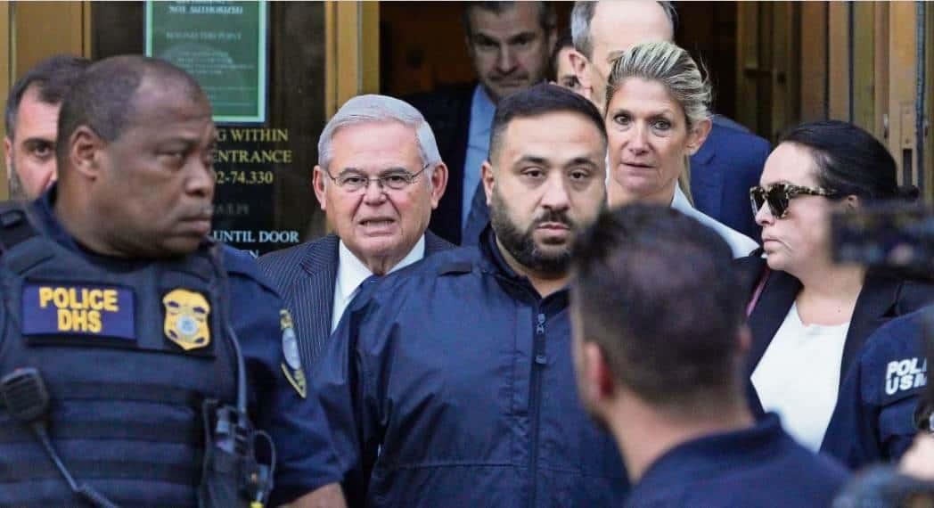 Declaran culpable de corrupción al senador demócrata Bob Menéndez