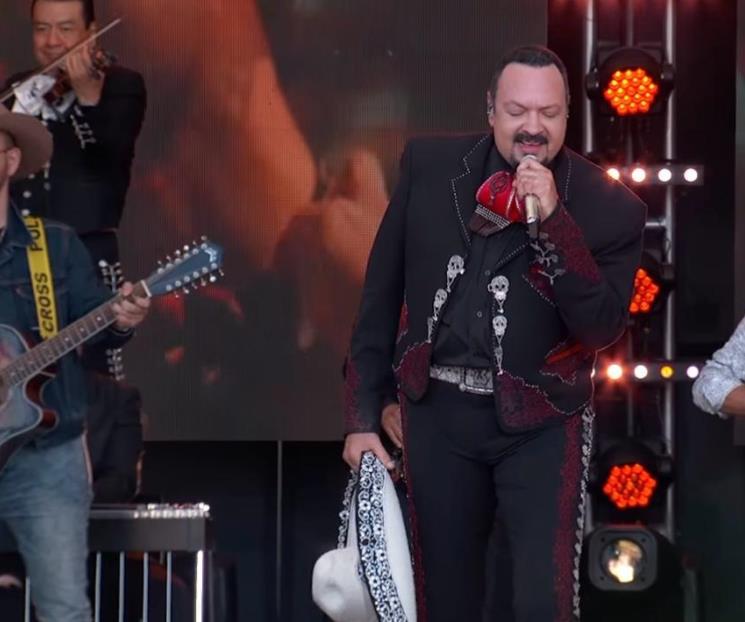 Pepe Aguilar se presenta en el programa de Jimmy Kimmel
