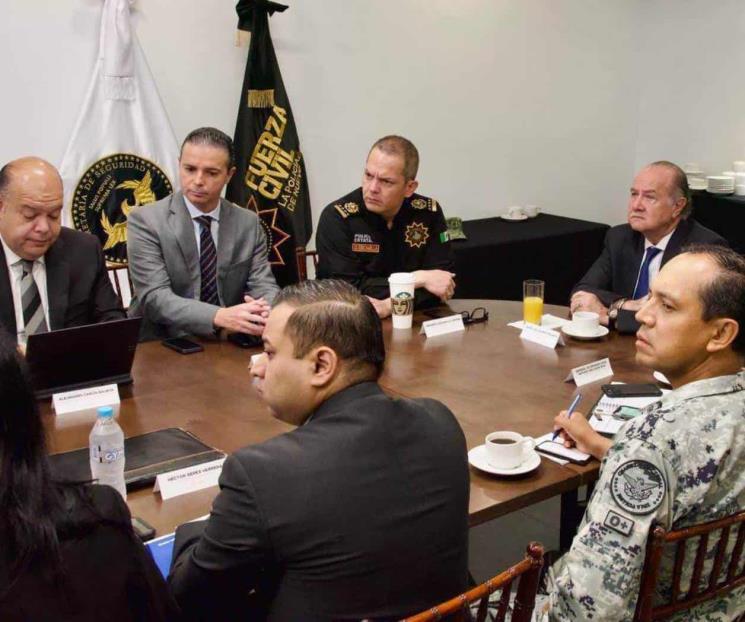 Acuerdan reforzar seguridad en Monterrey, García y Juárez