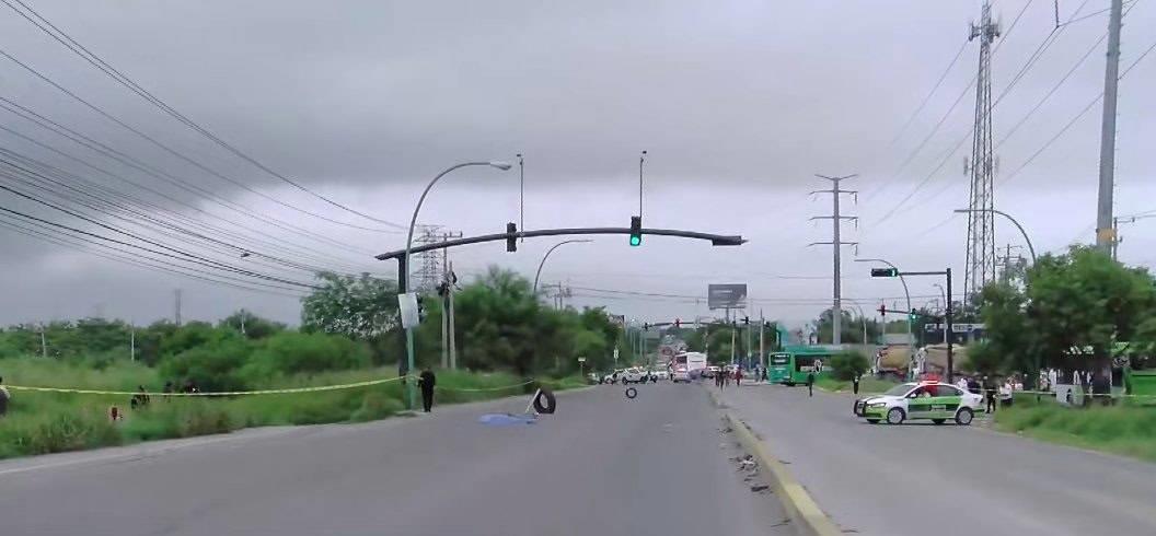 Muere hombre de la tercera edad arrollado por tráiler en Guadalupe