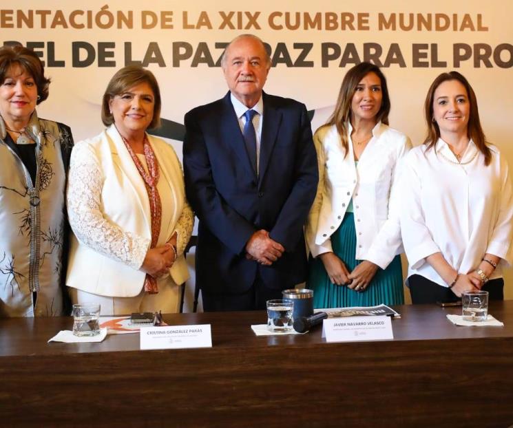 Será NL sede XIX Cumbre Mundial de Premios Nobel de la Paz