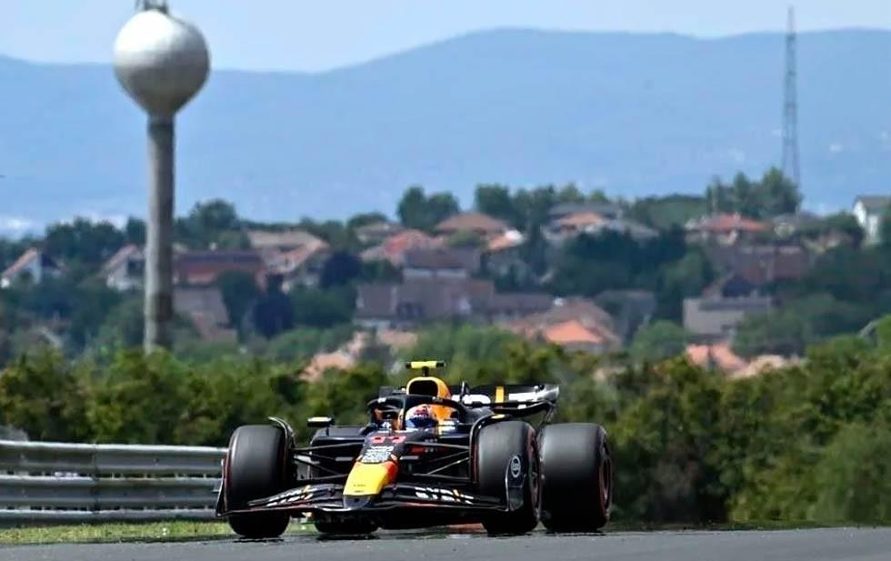 Es Checo el cuarto más rápido en práctica 2