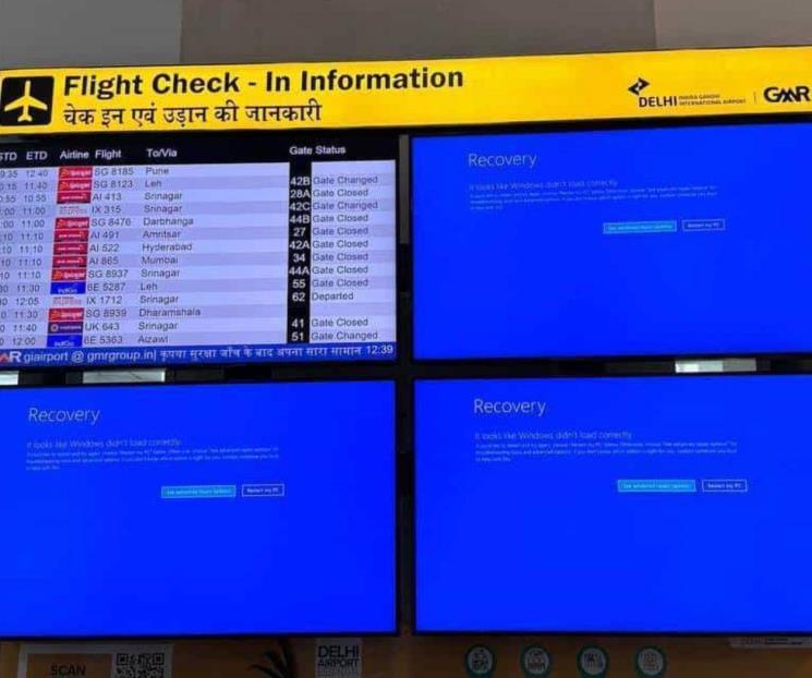 Falla en Microsoft afectó a 8.5 millones de dispositivos Falla en Microsoft afectó a 8.5 millones de dispositivos