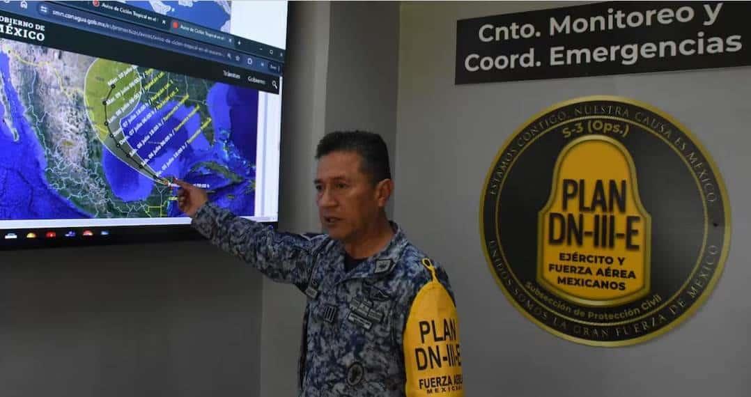 Sedena alista Plan DNIII-E por temporada de huracanes