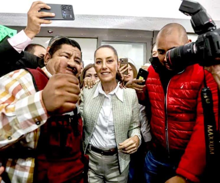 Espera Claudia calificación de la elección presidencial Espera Claudia calificación de la elección presidencial