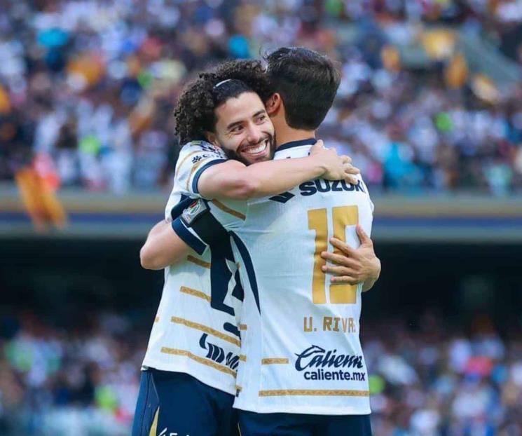Pumas vence a Pachuca y es sublíder del torneo