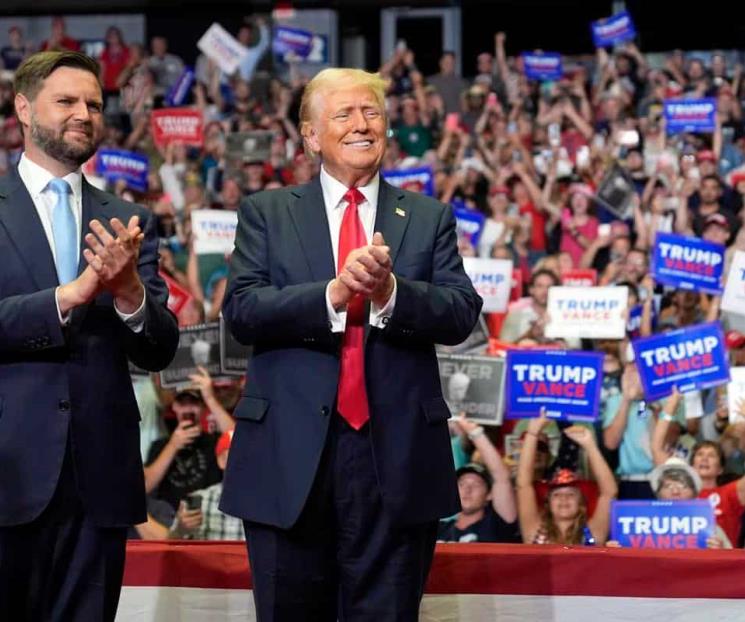 Recuerda Trump en mitín cuando amenazó a México con aranceles