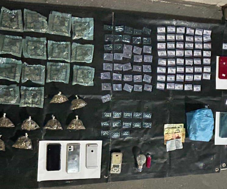 Tres hermanos detenidos con estupefacientes en Santa Catarina